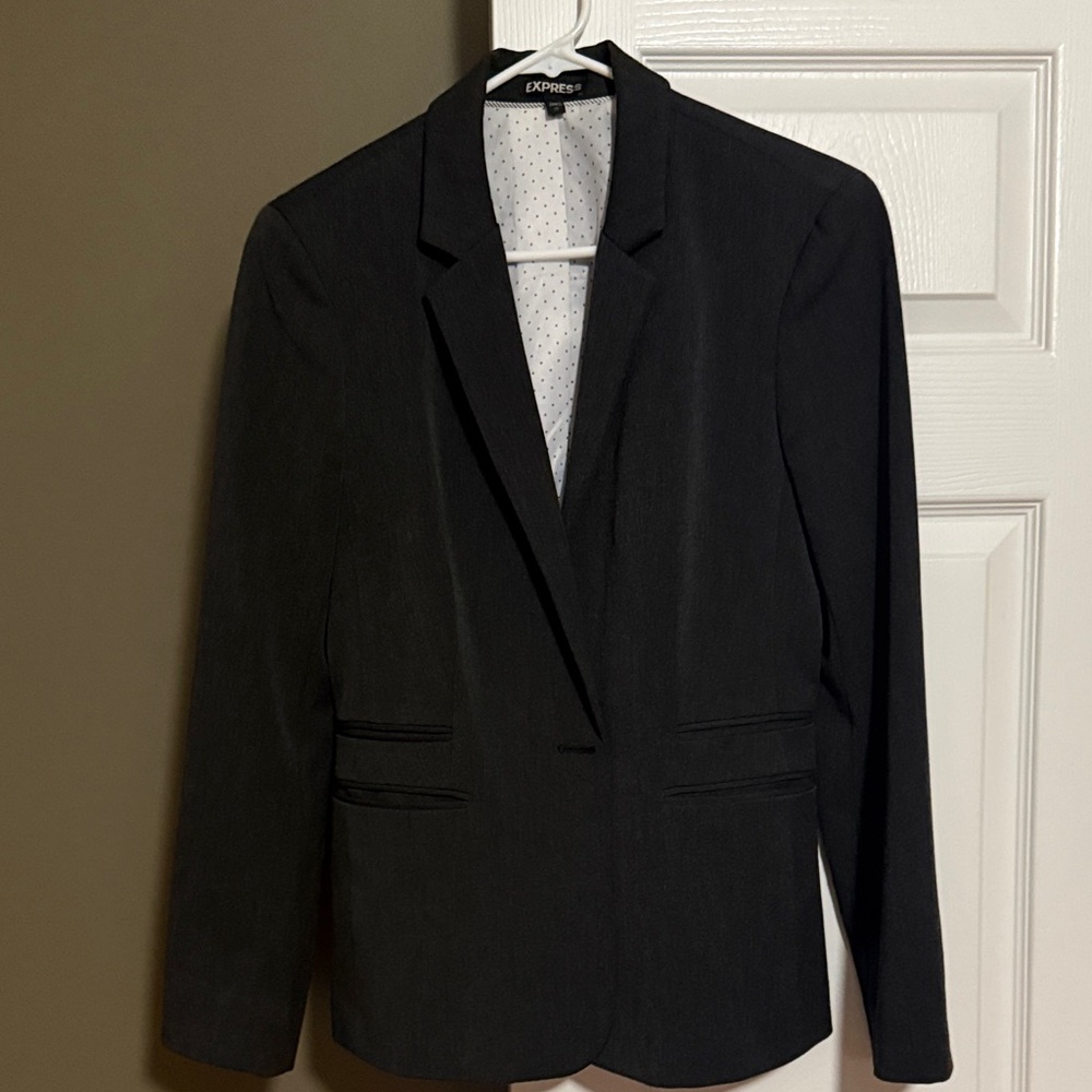 Express Charcoal Women’s Blazer